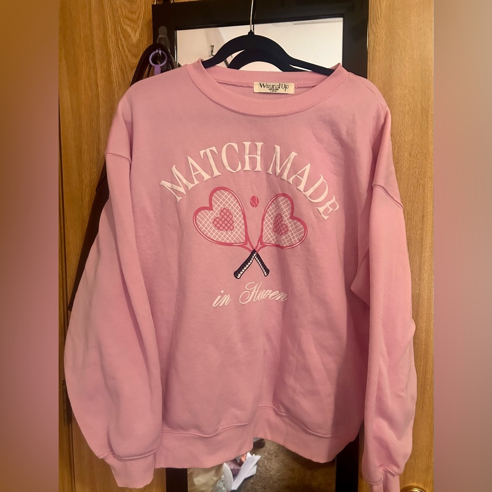 Pink Crewneck Sweatshirt